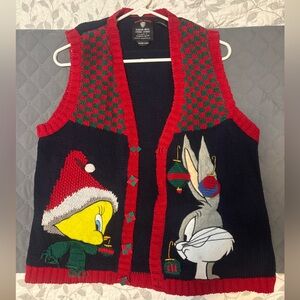 Looney Tunes Christmas Sweater Vest